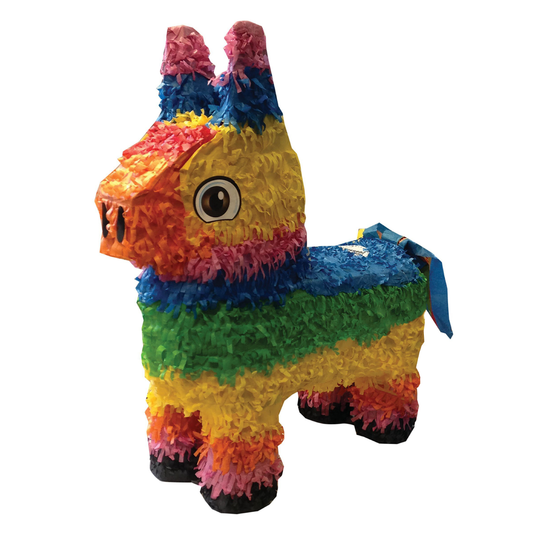 Mini Burro Pinata 40cm - Includes Pinata Buster