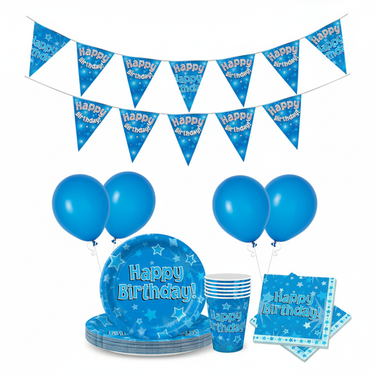 Blue Birthday Party Bundle