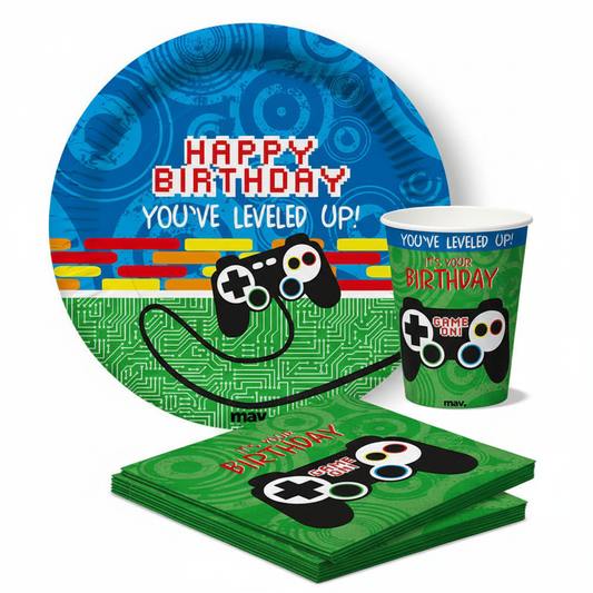 Birthday Game Controller Maverick Party Bundle - Complete Set